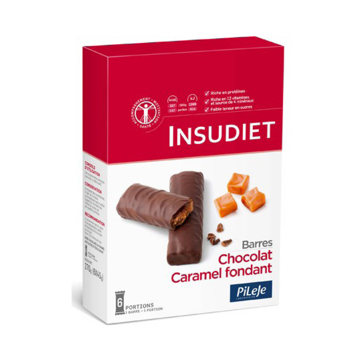 Barres Chocolat caramel fondant