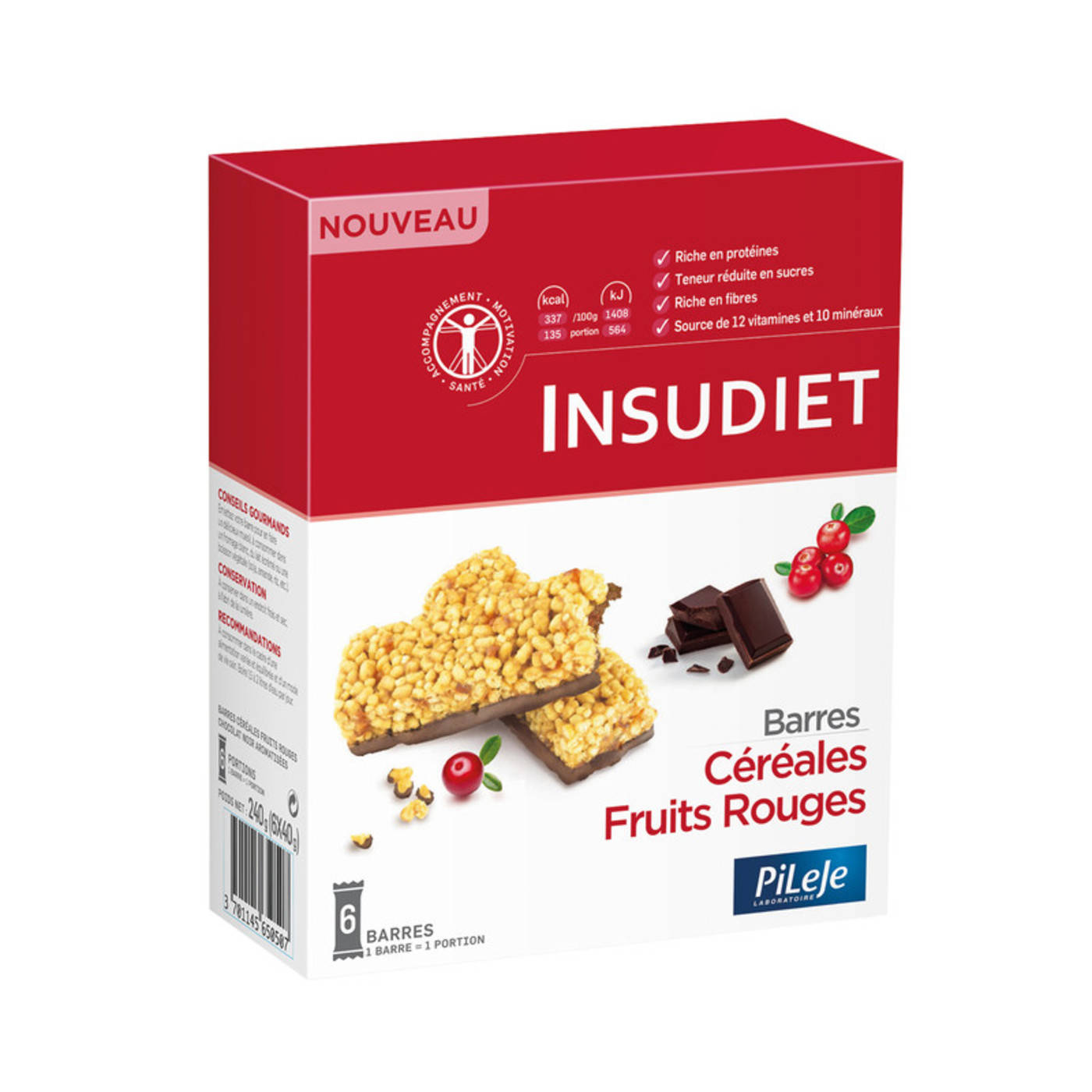 Getreideriegel Rote Früchte